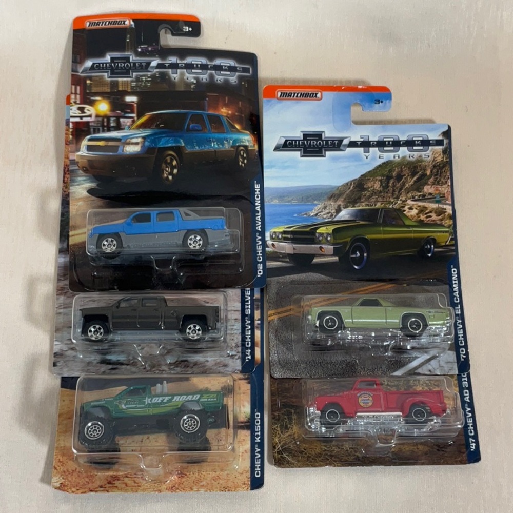 Matchbox CHEVROLET Trucks 100 Years